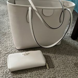 Kate spade wallet and tote